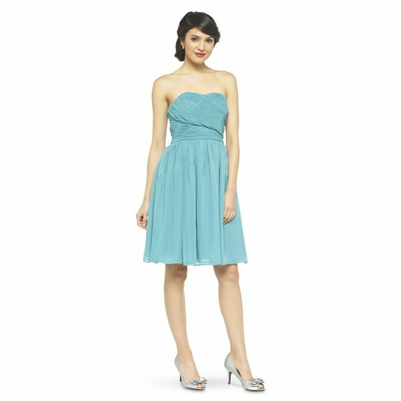 Tevolio Bridesmaid Dress in Teal! Size 6!  - Picture 1 of 8